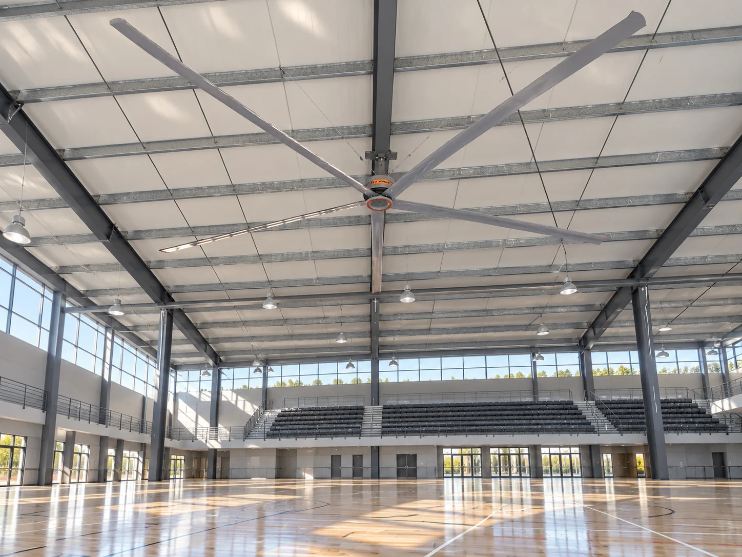 Sports / commercial facility cooling and ventilation project