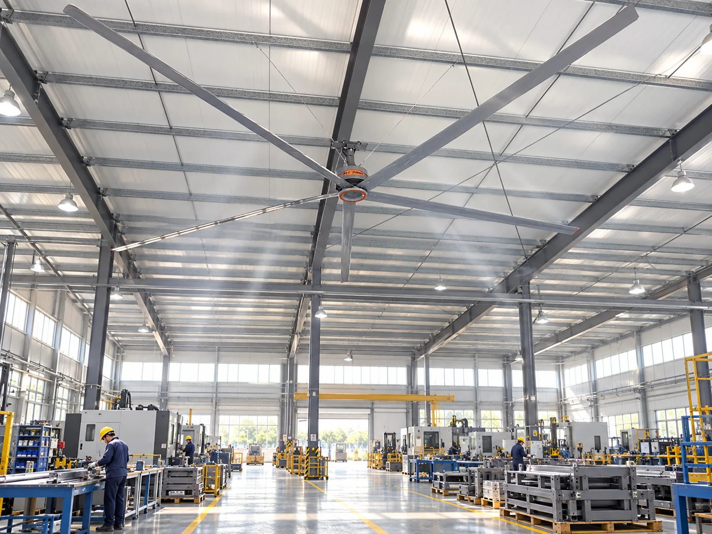 Manufacturing plant cooling and ventilation project