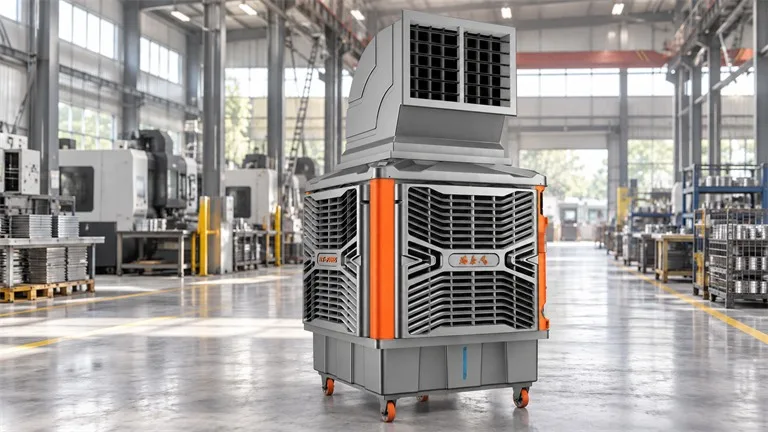 Portable air cooler for targeted spot cooling