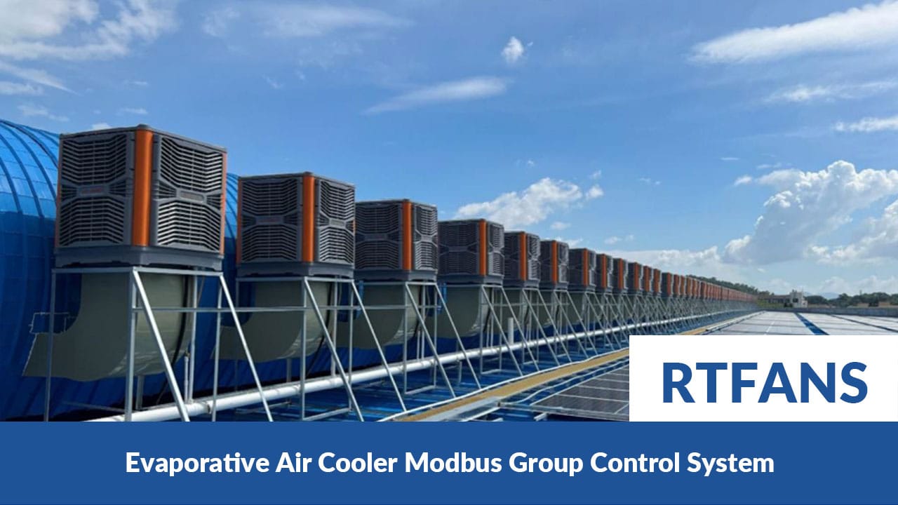 Evaporative Air Cooler Modbus Group Control System 006 - RTFANS